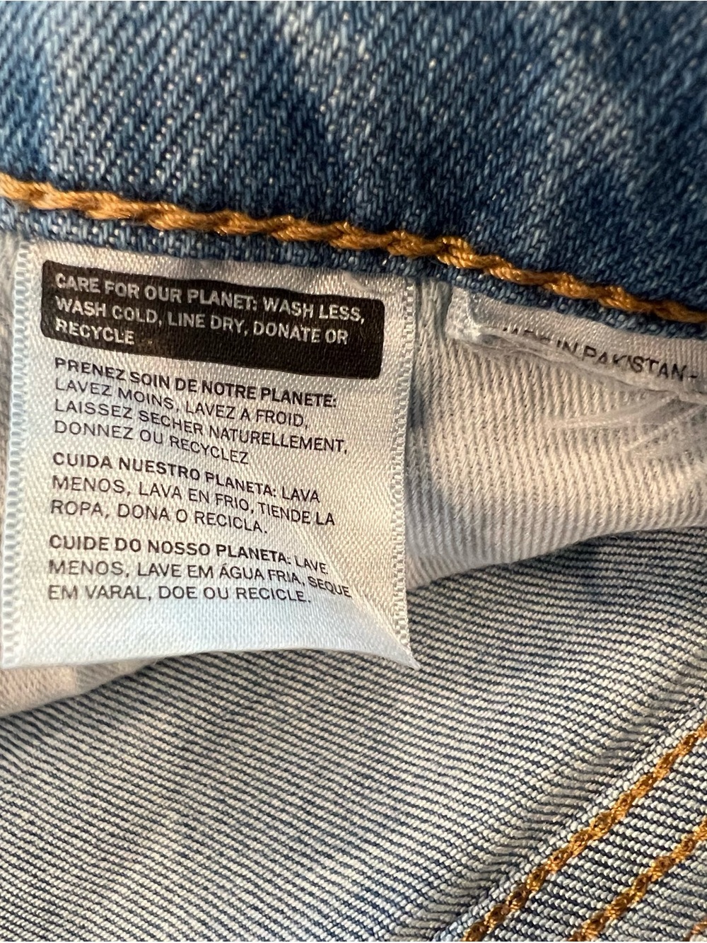 Vintage big E premium Levis Men's Straight-Leg Jeans - Picture 10 of 14